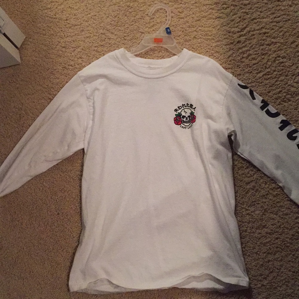 Kids long sleeve empire shirt